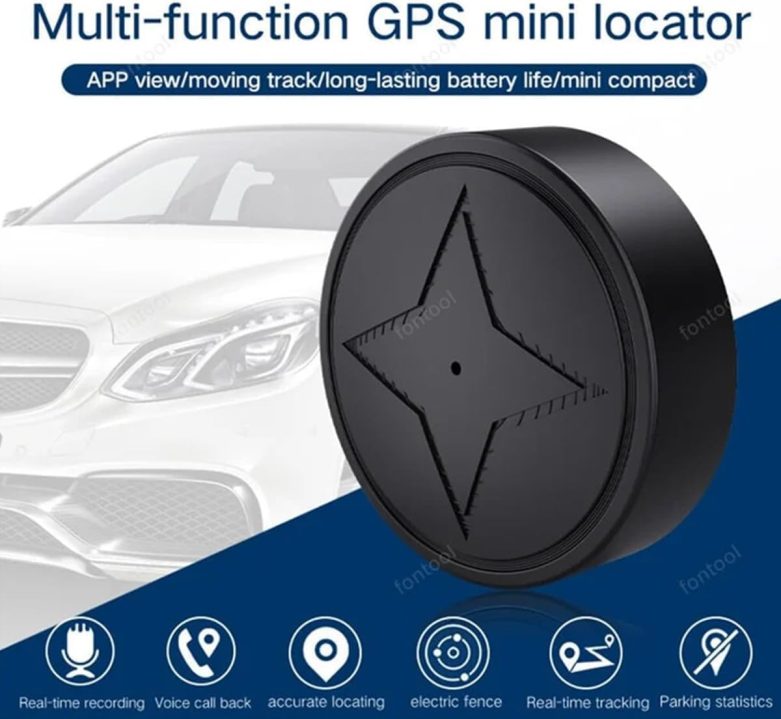 GPS Strong Magnetic Vehicle Anti-Lost Tracker, Mini GPS Tracker for Vehicles No Subscription - Smallest GPS Tracker Locator Real Time, Anti-Theft Micro Tracking Device with Free App (pg12-2) - Image 2